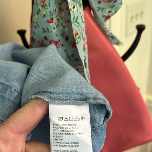 Denim Dress Adjustable Straps Size Medium EUC Button Detailing Cowgirl Up - Picture 11 of 13